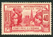 [International Exhibition - Paris, type AD]