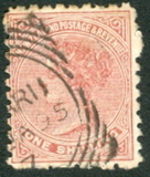 [Queen Victoria - Inscription "NEW ZEALAND - POSTAGE & REVENUE", tip Q2]