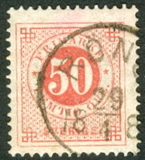 [Numerals in Circle - Different Perforation, タイプ F20]