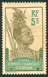 [Warrior - Inscription "CONGO FRANCAIS GABON", Tip F3]