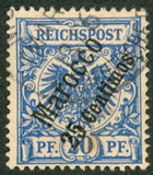[German Empire Postage Stamps Surcharged, type B3]