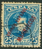[Spanish Postage Stamps Overprinted "CORREO ESPANOL MARRUECOS", type A5]