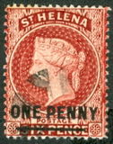 [Queen Victoria - Not Issued Stamps Surcharged, New Perforation, タイプ B23]