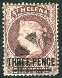 [Queen Victoria - Not Issued Stamps Surcharged. New Watermark, type B33]