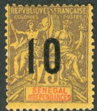 [Navigation & Commerce Stamps of 1892 & 1900 Surcharged, type XYD10]