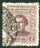 [General Jose Artigas - With Imprint "IMPRENTA NACIONAL" Bottom Right, type IW5]