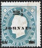 [Newspaper Stamps -  Nos. 33 & 33A Overprinted "JORNAES" & Surcharged, Tipe L1]