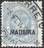 [Portuguese Postage Stamps Overprinted, MADEIRA, type D1]