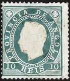 [King Luis I of Portugal - Different Perforation, type B11]