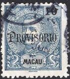 [King Carlos I of Portugal - Issues of 1898 Overprinted "PROVISORIO", タイプ AB3]