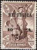 [Issue of 1898 Overprinted "REPUBLICA", type AJ5]