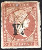 [No. 10 Overprinted "Y¼", Tipe D]