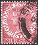 [Queen Victoria - New Watermark, نوع C9]
