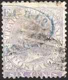 [Queen Victoria - New Watermark, نوع C10]