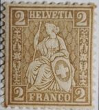 [Helvetia - New Values & Colors - White Paper, Tüüp K10]