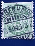 [Coat of Arms - Small Corner Numbers, type H]