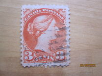 [Queen Victoria - Size: 17 x 21mm, type K]