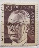 [Serie básica. Gustav Heinemann, 1899 - 1976. Tercer presidente., tipo QI6]