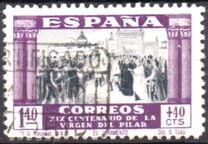 [The 1900th Anniversary of the Appearance of the Virgin of Pillar, Saragossa - Surtaxed, type LO1]