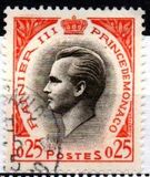 [Prince Rainier Types with Values in New Currency, type QO11]