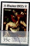 [Easter - Paintings showing Crucifixion and Deposition by Artists Listed, Tipo BO]