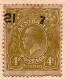 [King George V - New Colors, tegund B26]