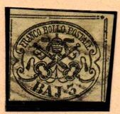 [Coat of Arms - Black Print on Colored Paper, type D]