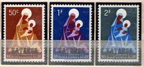 [Belgian Congo Postage Stamps Overprinted, type A]