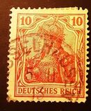 [Germania. Inscripción "REICHSPOST"., tipo J4]
