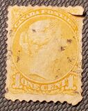 [Queen Victoria - Size: No. 1-1C 17 x 21 mm, No. 2-3a: 20 x 24mm. For Earlier Issues, see British Canada, type B3]