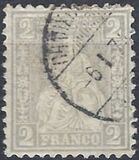 [Helvetia - New Design - Value in Corners - White Paper, type K]