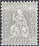 [Helvetia - New Values & Colors - White Paper, type K16]