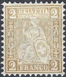 [Helvetia - Fiber Paper, प्रकार K18]