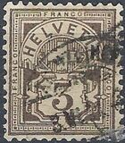 [Definitive 1882 - Cross and Shield - White Paper, type L1]