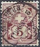 [Definitive 1882 - Cross and Shield - White Paper, type L2]