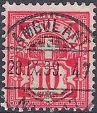 [Definitive 1882 - Cross and Shield - White Paper, type L4]