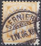 [Helvetia - Cross & Shield - Fiber Paper, tegund L6]