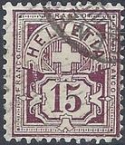 [Helvetia - Cross & Shield - Fiber Paper, tegund L7]