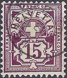 [Helvetia - Cross & Shield - Fiber Paper, tegund L7]