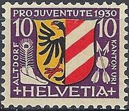 [Pro Juventute - Coat of Arms - Jeremias Gotthelf, Tüüp JD]