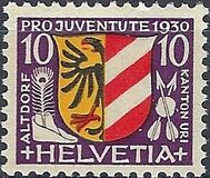 [Pro Juventute - Coat of Arms - Jeremias Gotthelf, Tüüp JD]
