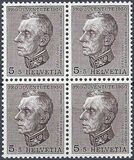 [Pro Juventute - The 100th Anniversary of the Death of Teophill Sprecher - Insects, प्रकार UW]