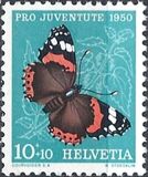 [Pro Juventute - The 100th Anniversary of the Death of Teophill Sprecher - Insects, प्रकार UX]