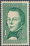[The 100th Anniversary of the Death of Peter Kaiser, type NO]