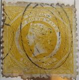 [Queen Victoria - Perforated, type F4]