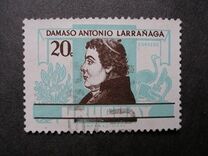 [The 85th Anniversary of the Death of Damaso Antonio Larranaga, 1771-1848, type PD]
