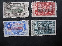 [Airmail - The 11th Anniversary of the United Nations - Issues of 1955 Overprinted "11EME ANNIVERSAIRE de L'ONU", Tipe LM]