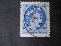 [Queen Elizabeth II - Normal Paper, See 1962 for Fluorescent Stripes, type GT4]