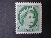 [Queen Elizabeth II - Normal Paper, See 1962 for Fluorescent Stripes, type GT1]