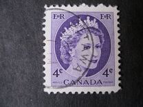 [Queen Elizabeth II - Normal Paper, See 1962 for Fluorescent Stripes, type GT3]